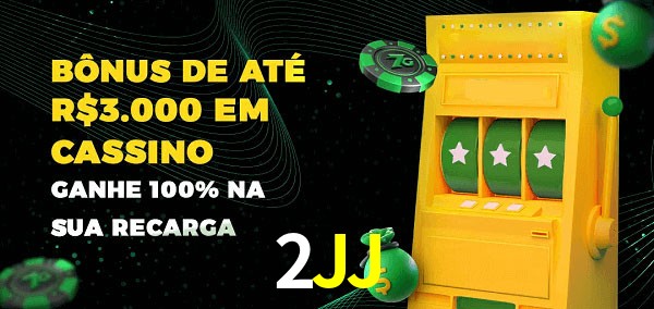 2JJ melhor bônus de depósito