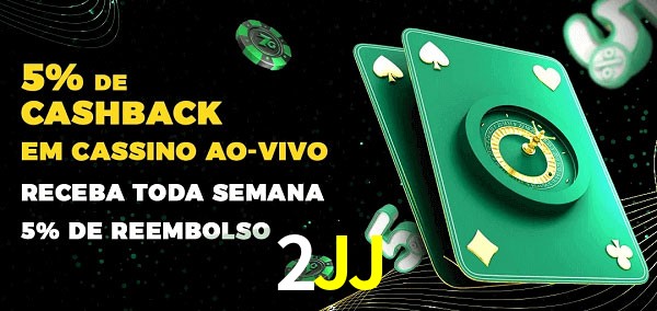 Promoções do cassino ao Vivo 2JJ